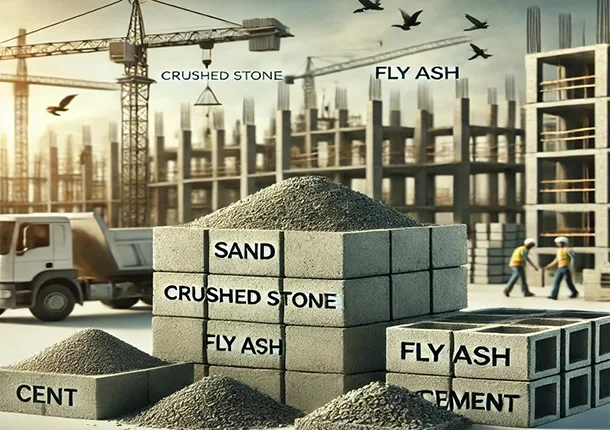 Iz katerih materialov so izdelane betonske opeke?